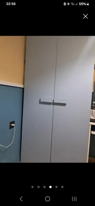 Armario de dos puertas
