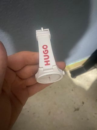 Reloj Hugo Boss Blanco y Rojo