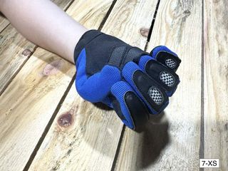 GUANTES T-XS DE MOTO GARIBALDI AZUL 