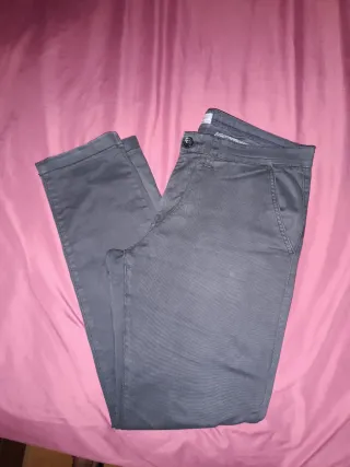 Pantalones Chinos Pepe Jeans Gris Oscuro talla 44