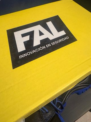NUEVAS Botas de Seguridad FAL Negras y Azules