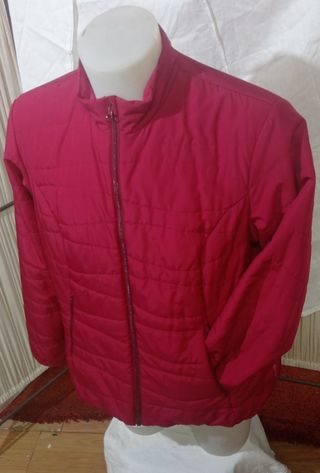 Chaqueta Anorak Roja Decathlon