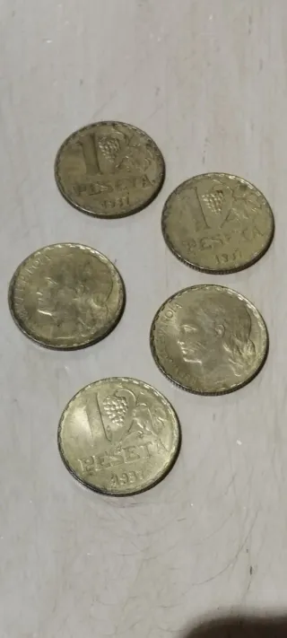 1 Pesetas España 1937