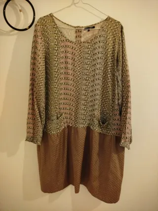 Vestido estampado Laga