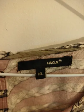 Vestido estampado Laga