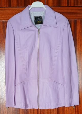 Chaqueta piel malva talla 42