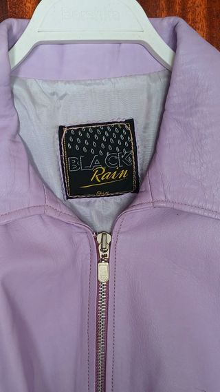 Chaqueta piel malva talla 42