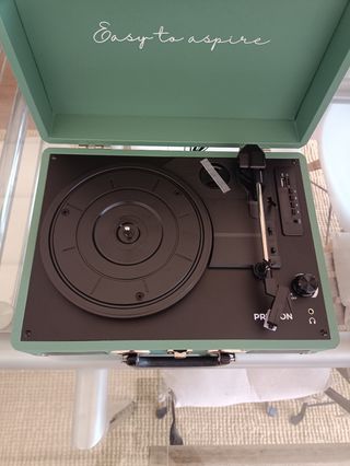Tocadiscos Vintage Menta