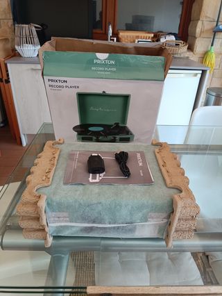 Tocadiscos Vintage Menta
