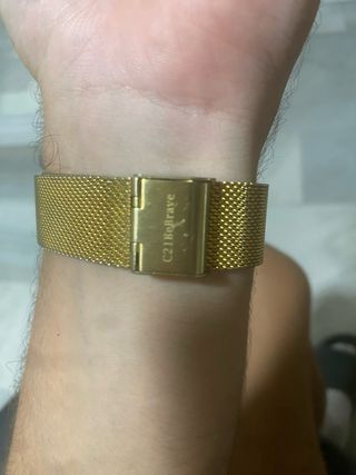 Reloj C21BeBrave Azul y Dorado