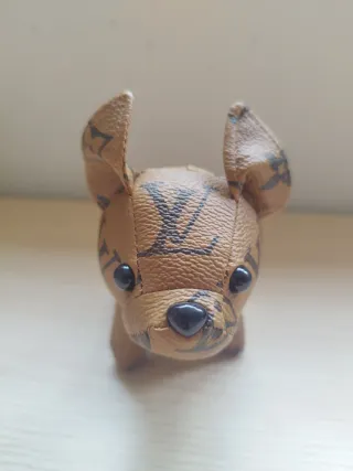 Llavero Perro Estilo Louis Vuitton