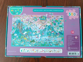 Puzzle infantil unicornios 500 piezas 