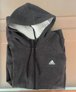 Chaqueta deportiva Adidas gris