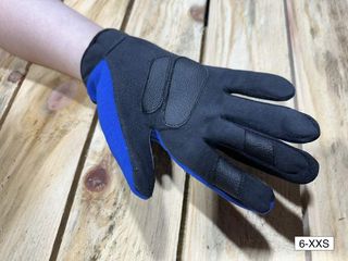 GUANTES T-XXS DE MOTO GARIBALDI AZULES 