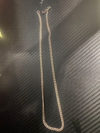 Cadena de plata nueva. Su peso es de 40 gramos