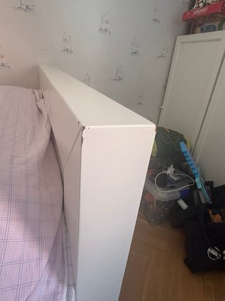 Cama nido blanca madera con cajones