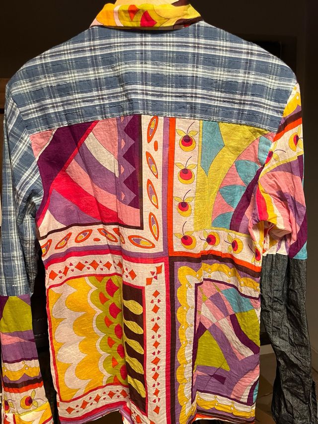 Camisa Dolce&Gabbana Multicolor Patchwork