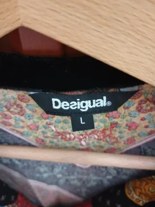 Blusa boho de Desigual, talla L