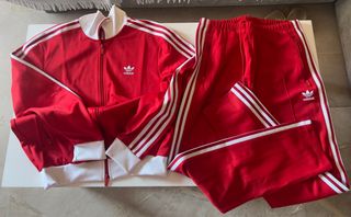 Chándal Adidas Rojo y Blanco