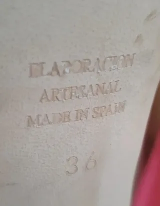 Zapatos plataforma 36 Pedro Miralles Peep Toe Tacó