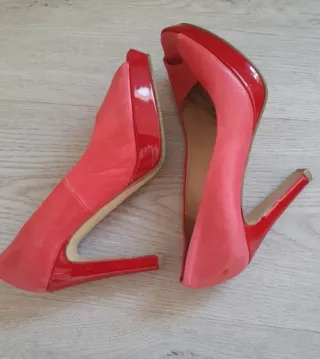 Zapatos plataforma 36 Pedro Miralles Peep Toe Tacó