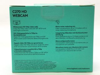 webcam logitech hd c270