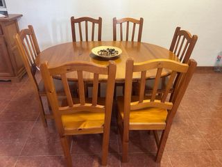 Comedor de pino