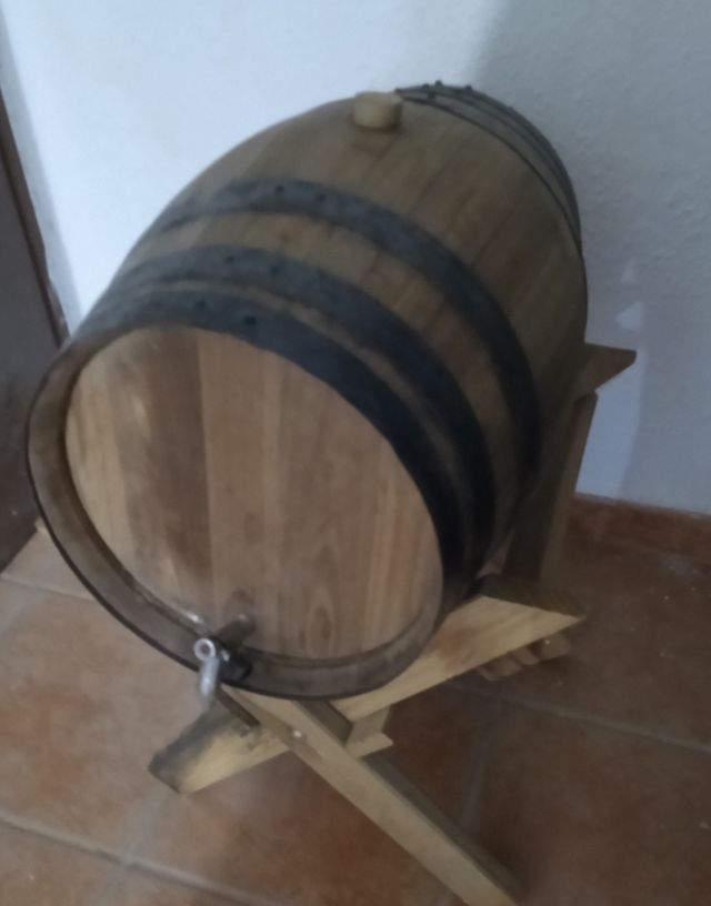 Barril de Roble para vino o brandy