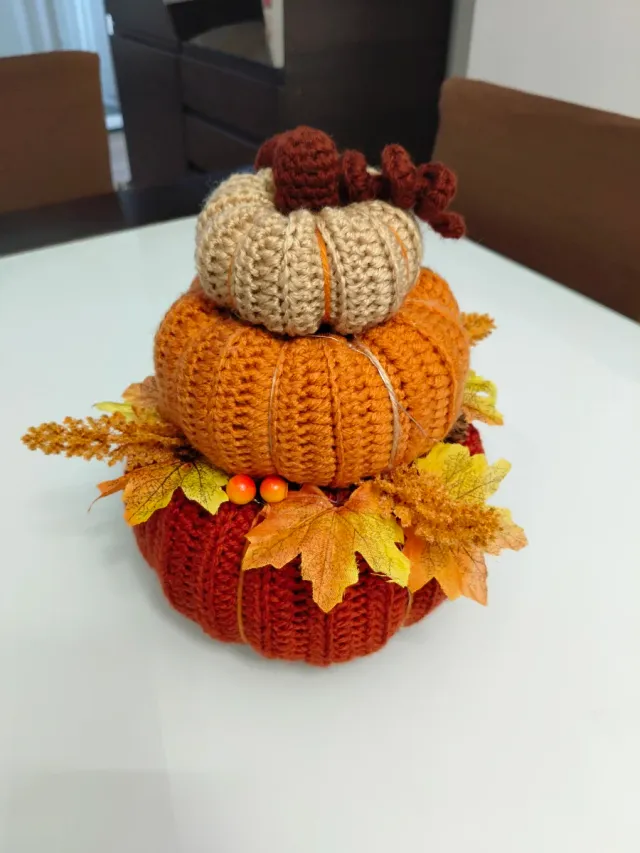 Zucca centrotavola autunnale