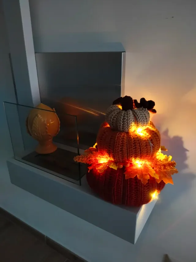 Zucca centrotavola autunnale