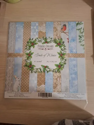 Colección Papel Scrapbooking Smile of Winter