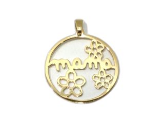 colgante oro 18k