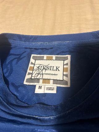 Camiseta SikSilk Degradado Azul/Rosa