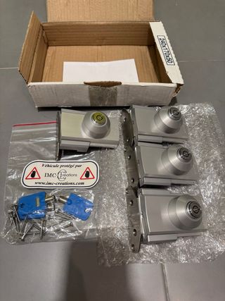 Kit 4 Cierres Seguridad Autocaravana Mism Llave