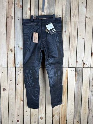 PANTALON T-M DE CUERO PARA MOTO GARIBALDI 3