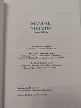 Manual Normon