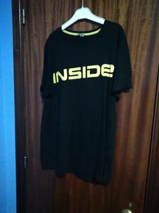 Camiseta Inside Talla M Negra