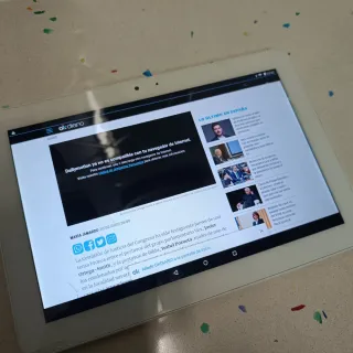 Tablet BQ Blanca