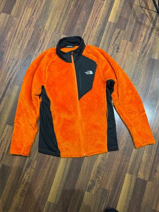 Chaqueta The North Face Naranja y Negra