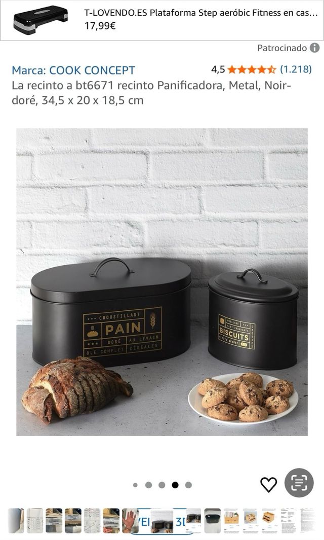 Portapane in metallo Cook. Rif. 99