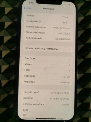 iPhone 12 Pro Max Space Gray