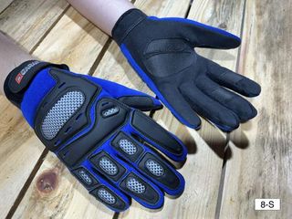 GUANTES T-S DE MOTO GARIBALDI AZUL 