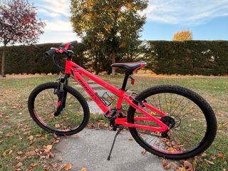 Bici Infantil Monty KY7 24” Rosa Flúor