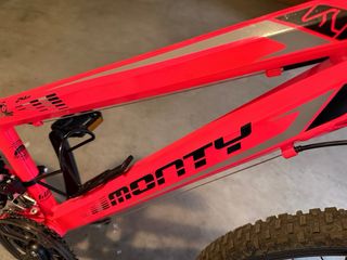 Bici Infantil Monty KY7 24” Rosa Flúor