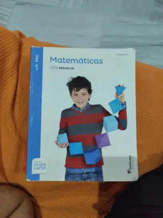 MATEMATICAS SERIE RESUELVE 1 ESO SABER HACER (S...