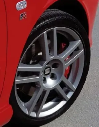 4 TAPAS BUJE CENTRO RUEDA SEAT LEÓN IBIZA CUPRA