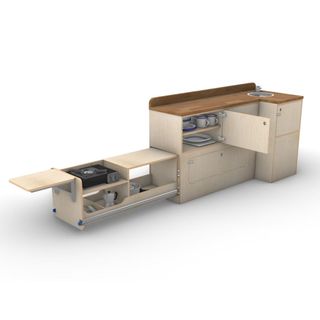Kit montaje cocina extraíble para camper — guía té