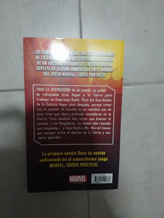 Novela escrita sin dibujos de los vengadores