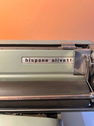 Máquina Escribir Hispano-Olivetti Lexicon 80