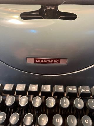 Máquina Escribir Hispano-Olivetti Lexicon 80